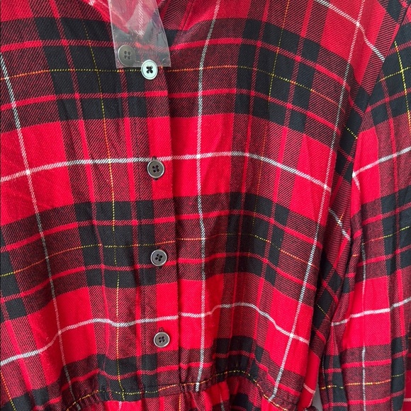 Plaid dress size Large, NWT - Picture 5 of 12